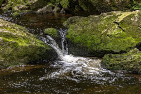 Wasserfall in der Buchberger Leite