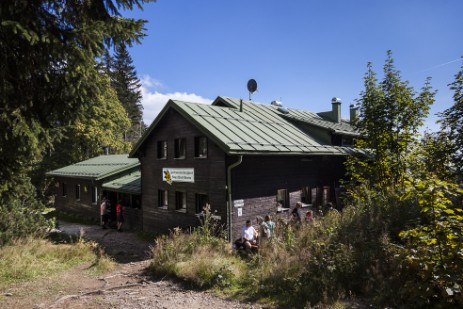 Hütte am Großen Falkenstein